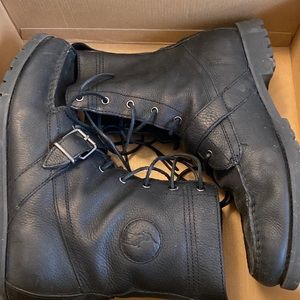 Black polo boots Ralph Lauren